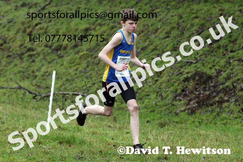 Boys under-13s, NECAA Junior Cross Country Relays, Thornley Farm, Peterlee, Saturday, December 12th. Photo: David T. Hewitson/Sports for All Pics